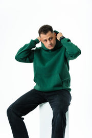 Unisex Oversized Hoodie – Forest Green