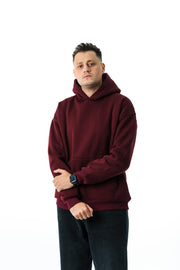 Unisex Oversized Hoodie – Maroon