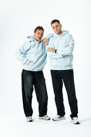 Unisex Oversized Hoodie – Sky Blue