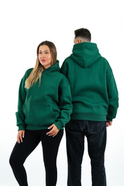 Unisex Oversized Hoodie – Forest Green