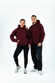 Unisex Oversized Hoodie – Maroon